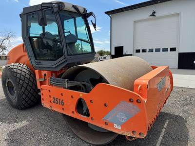 2011 Hamm 3516 Smooth Drum Roller Compactor - Cab