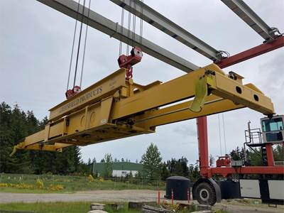2019 GREENFIELD PRODUCTS SHUTTLE LIFT CONTAINER RACK PICKER Trailer For ...