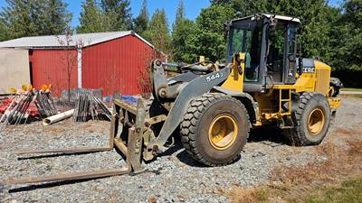 John Deere 544J Wheel Loader - Coupler-Bucket-Forks