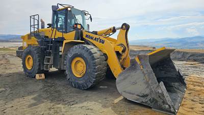 2013 Komatsu WA500-7 Wheel Loader - 10,500 hours