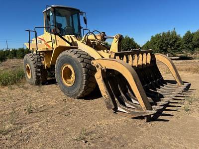 2001 New Holland LW230 Wheel Loader - Coupler, Grapple & Bucket