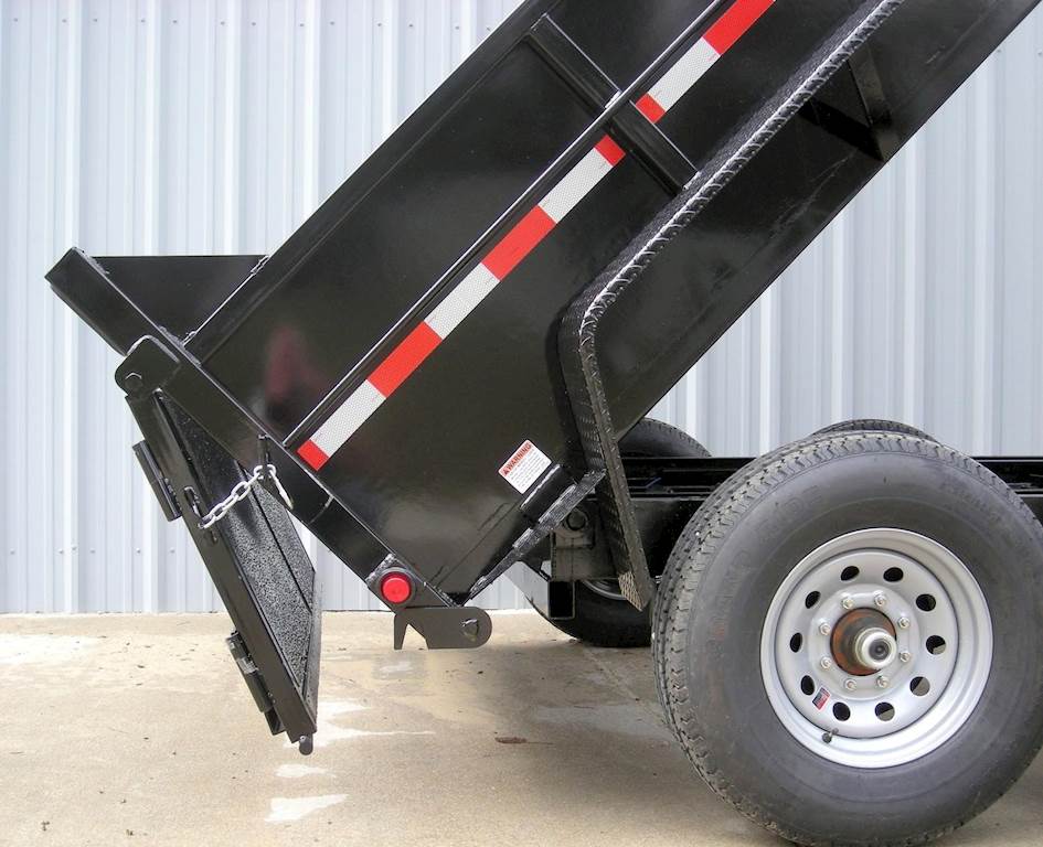 2022 Rampant 7 x 12 Dump 12,000 GVWR Dump Trailer For Sale Wendell