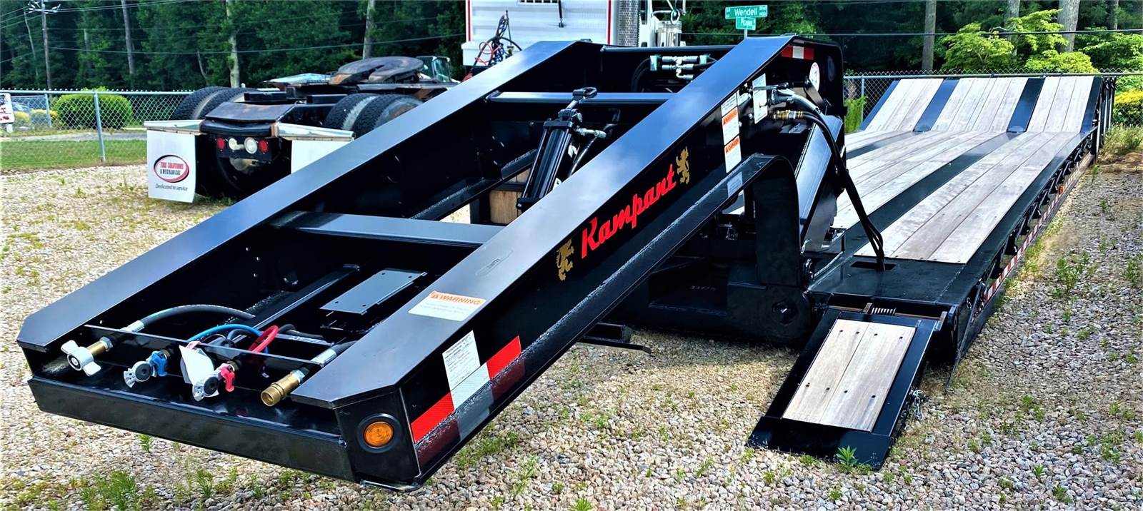 2023 Rampant 55 TON PAVER Lowboy Trailer For Sale Wendell, NC 55