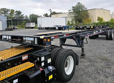 CIMC GL LW Container Chassis