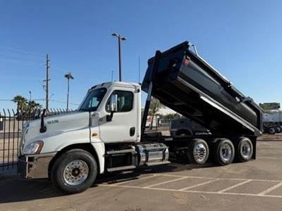 Freightliner Cascadia 125 Dump Truck - Detroit 450HP, 12 Speed Dt12 Automatic