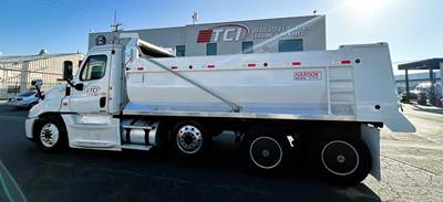 Freightliner Cascadia 125 Dump Truck - Detroit 400HP, 12 Speed Dt12 Automatic, 18' Dump