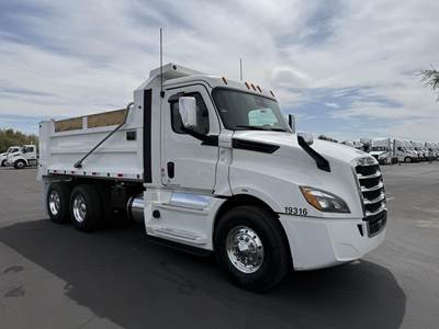 Freightliner Cascadia 126 Dump Truck - Detroit 450HP, 12 Speed Dt12 Automatic, 16' Dump