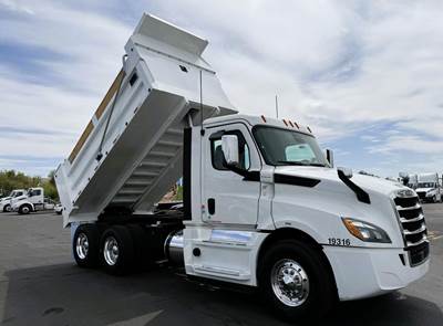 Freightliner Cascadia 126 Dump Truck - Detroit 450HP, 12 Speed Dt12 Automatic