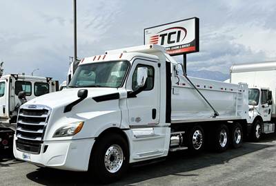 Freightliner Cascadia 126 Dump Truck - Detroit 450HP, 12 Speed Dt12 Automatic