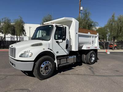 Freightliner M2 106 Single Axle Dump Truck - 240HP, 6+1 Speed Allison Rds Automatic, 10' Dump