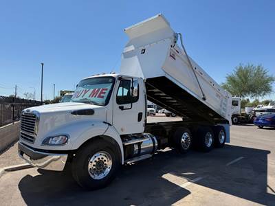 Freightliner M2 112 Tri Axle Dump Truck - Detroit 450HP, 6+2 Speed Allison Rds Automatic