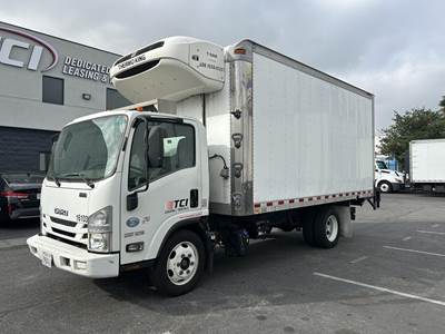 Isuzu NRR 6 ft Refrigerated Truck - 210HP, Automatic, Thermo King, Liftgate