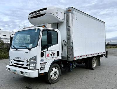 Isuzu NRR Refrigerated Truck - 210HP, Automatic, Thermo King, Liftgate