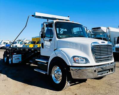 Freightliner M2 112 Roll Off Truck - Detroit, 450HP, Automatic