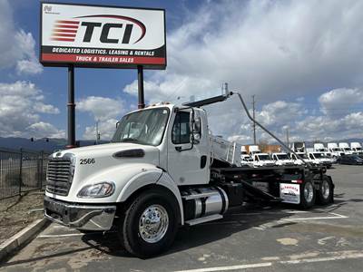 Freightliner M2 112 Roll Off Truck - Detroit, 450HP, Automatic