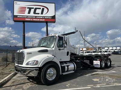 Freightliner M2 112 Roll Off Truck - Detroit, 450HP, Automatic