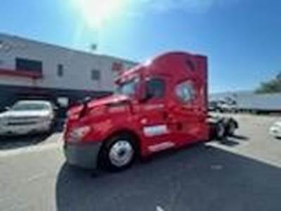 Freightliner Cascadia 126 Sleeper Semi Truck - 70" Raised Roof Sleeper, Detroit 505HP, 13 Speed Manual