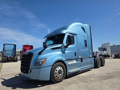 Freightliner Cascadia 126 Sleeper Semi Truck - Raised Roof Sleeper, Detroit 505HP, 12 Speed Dt12 Automatic