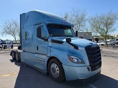 Freightliner Cascadia 126 Sleeper Semi Truck - Raised Roof Sleeper, Detroit 505HP, 12 Speed Dt12 Automatic