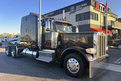 Peterbilt 389 Sleeper Semi Truck - Raised Roof Sleeper, Paccar 550HP, 13 Speed Manual