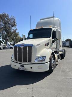 Peterbilt 579 Sleeper Semi Truck - Mid Roof Sleeper, Cummins 450HP, 12 Speed Automatic