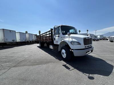 Freightliner M2 106 Stake Bed Truck - Manual