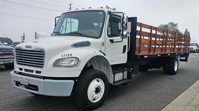Freightliner M2 106 Stake Bed Truck - 270HP, Manual