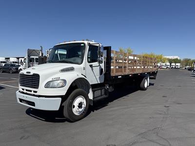 Freightliner M2 106 Stake Bed Truck - 270HP, 9 Speed Ultrashift Manual