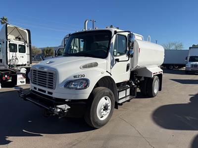 Freightliner M2 106 2500 Gallon Water Truck - Cummins 350HP, 6+1 Speed Allison Rds Automatic