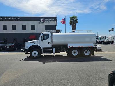 Freightliner M2 106 4000 Gallon Water Truck - Detroit 450HP, 10 Speed Ultrashift Manual