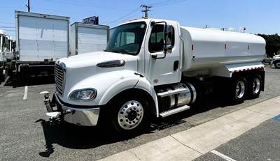 Freightliner M2 112 4000 Gallon Water Truck - Detroit 450HP, Super 10 Speed Automatic