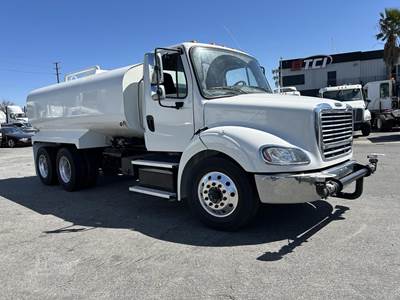 Freightliner M2 112 4000 Gallon Water Truck - Detroit 450HP, 6+1 Speed Allison Rds Automatic