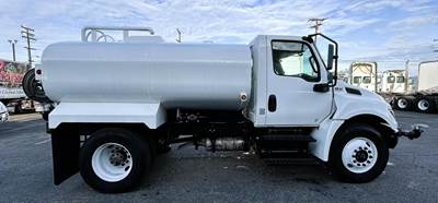 International MV 2000 Gallon Water Truck - Cummins 240HP, 6 Speed Automatic