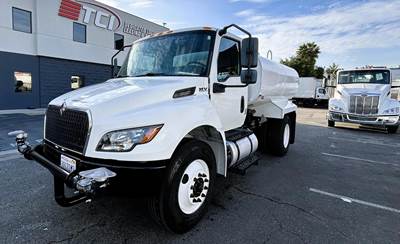 International MV 2000 Gallon Water Truck - Cummins 240HP, 6 Speed Automatic