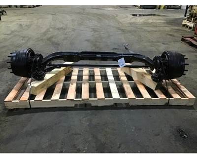 Good used inspected Meritor MFS12 Complete Front Axle Beam. 12,000 pound