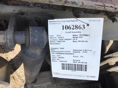 Meritor MT-40-14X Cutoff