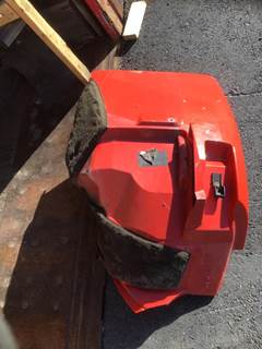 International 4300 Left Fender Extension for a International DURASTAR