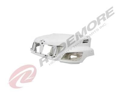 New Aftermarket Hino 238/258/268/338 Hood 50" Long, 19" Grille (Short Grille)