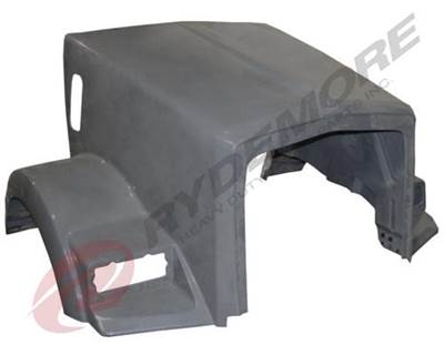 New Aftermarket Kenworth T800 Hood 2008+ 60" Fiberglass for Curved Windshield Cab