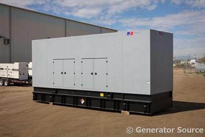 MTU 1000 KW Generator