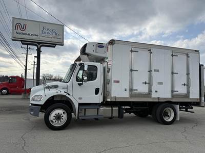 Freightliner M2 106 16 ft Refrigerated Truck - 250HP, Automatic, Thermo King