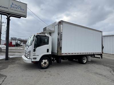 Isuzu NQR Refrigerated Truck - 215HP, Automatic, Thermo King, Liftgate