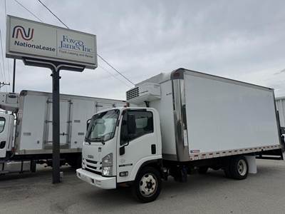 Isuzu NQR 18 ft Refrigerated Truck - 210HP, Automatic, Thermo King, Liftgate