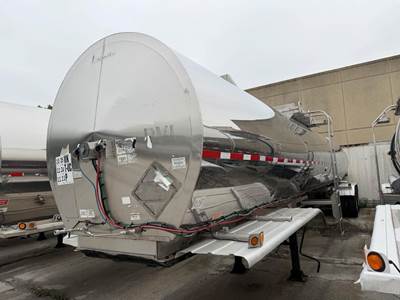 Brenner 7000 GALLON - STAINLESS - AIR RDE Non Code Tank Trailer