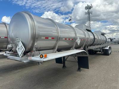 Polar 5000 GALLON - STAINLESS - AIR RIDE Non Code Tank Trailer