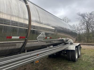 1989 STE 7000 GALLON - STAINLESS - REAR DISCHARGE Non Code Tank Trailer ...