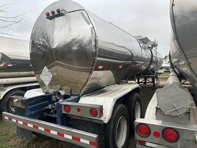1989 STE 7000 GALLON - STAINLESS - REAR DISCHARGE Non Code Tank Trailer ...