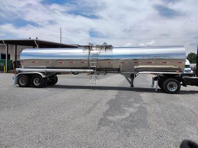 STE 7000 GALLON - STAINLESS - STRAIGHT ROUND Non Code Tank Trailer