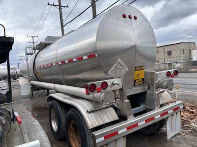 Polar 6500 GALLON - STAINLESS - CENTER DISCHARGE Water Tank Trailer