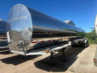 STE 7000 GALLON - STAINLESS - REAR DISCHARGE Water Tank Trailer
